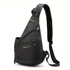 Men's Water Resistant Crossbody Bag for Outdoor Travel