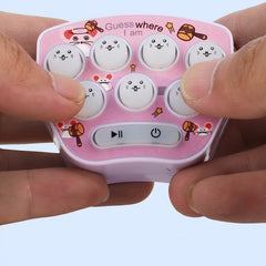 Pocket Mini Whack a mole Game Console with Keychain