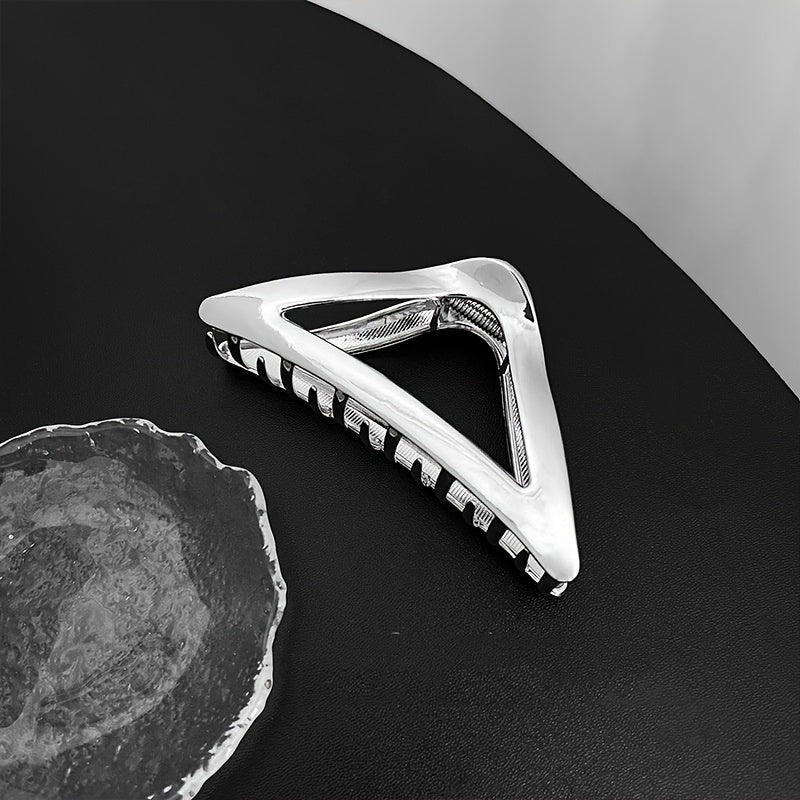 Alloy Triangular Hair Claw Clip Strong Hold Grip Hair Jaw Clip