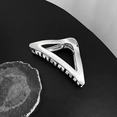 Alloy Triangular Hair Claw Clip Strong Hold Grip Hair Jaw Clip
