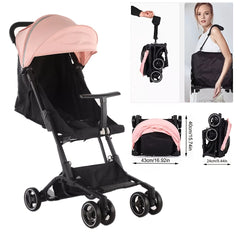 Portable T Handle Stroller for Outdoor Adventures with Your Little One