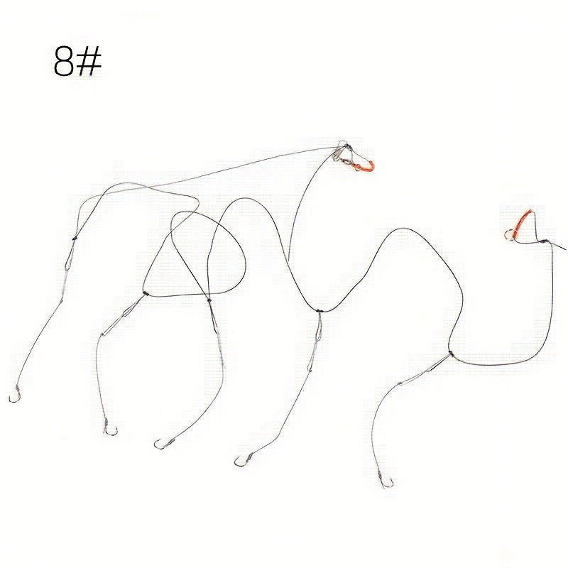 1pcs String Hook Fishing Set Strong PE Line Casting Rod Line Set