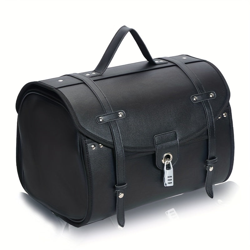 Retro Rear Seat Motorcycle Side Waterproof Luggage Bag