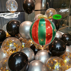 10pcs Christmas Hanging Balloons 68/58cm Party Decorative Supplies