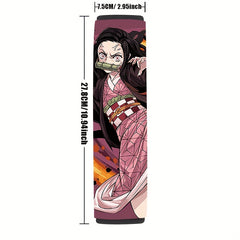 Anime Car Seat Belt Cover Breathable Shoulder Pad Interior Protection