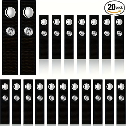 20pcs Boat Cover Snap Extender - Heavy Duty 2 54 Cm Extensions