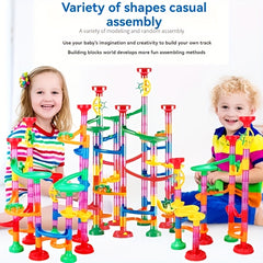 Roller Ball Building Block 3D Track Toy 232pcs