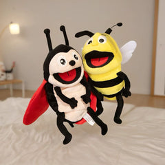 Colorful Insect Hand Puppet Plush Toy Ventriloquist Prop