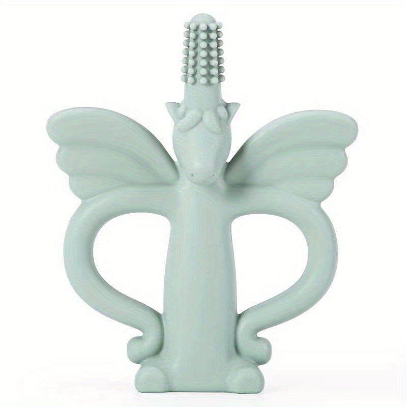 Portable Infant Toothbrush Teether for Soothing Baby's Sore Gums