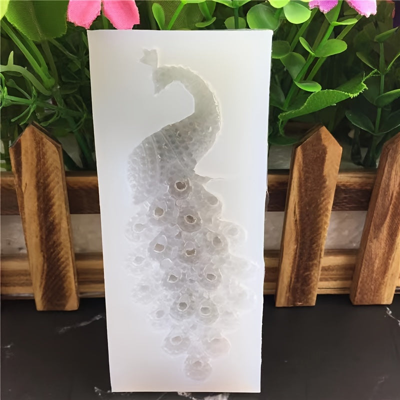 Peacock Resin Silicone Mold Animal DIY Jewelry Crafts Epoxy Resin