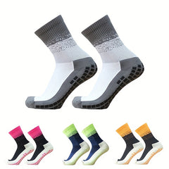 Thickened Non-slip Silicone Bottom Football Socks Mid-calf Athletic Socks