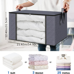 10Pack Clothes Storage Foldable Blanket Storage Bags