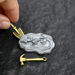 1:12 Scale Dino Excavation Set Miniatures for Dollhouse