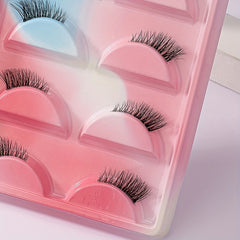 Natural Curly Half Lashes - Add Volume for Dating and Parties