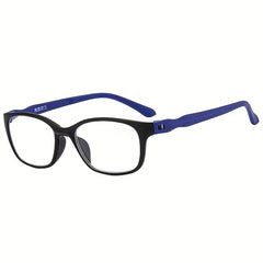 Light Blocking Reading Glasses Square Detachable No Screws Presbyopic Glasses