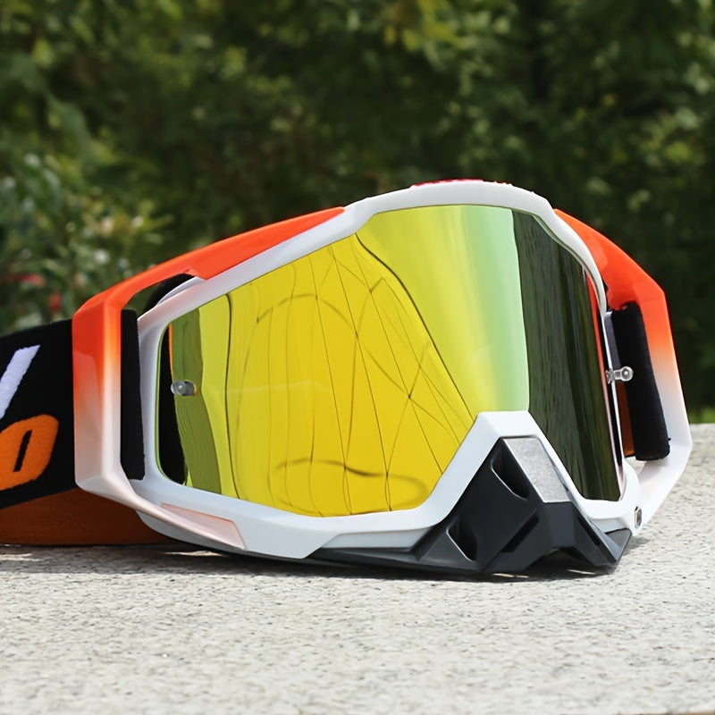 Windproof Motorcycle Riding Goggles UV Protection Outdoor Sports Glasses