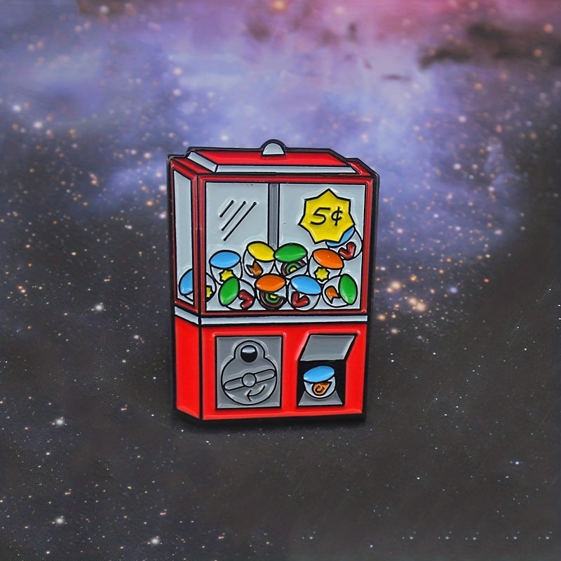 Cartoon Game Console Decorative Brooch