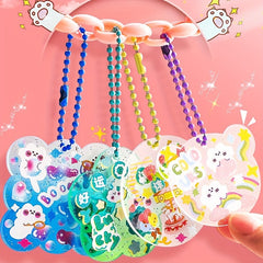 26pcs DIY Acrylic Pendant Children Small Gift Backpack Decoration