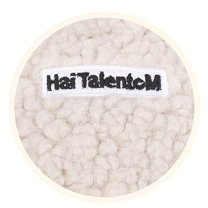 Women's Winter Lamb Wool Bucket Hat Faux Fur Fisherman Hats