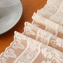 Polyester Table Runner with Lace - Weeding/Birthday/Th
