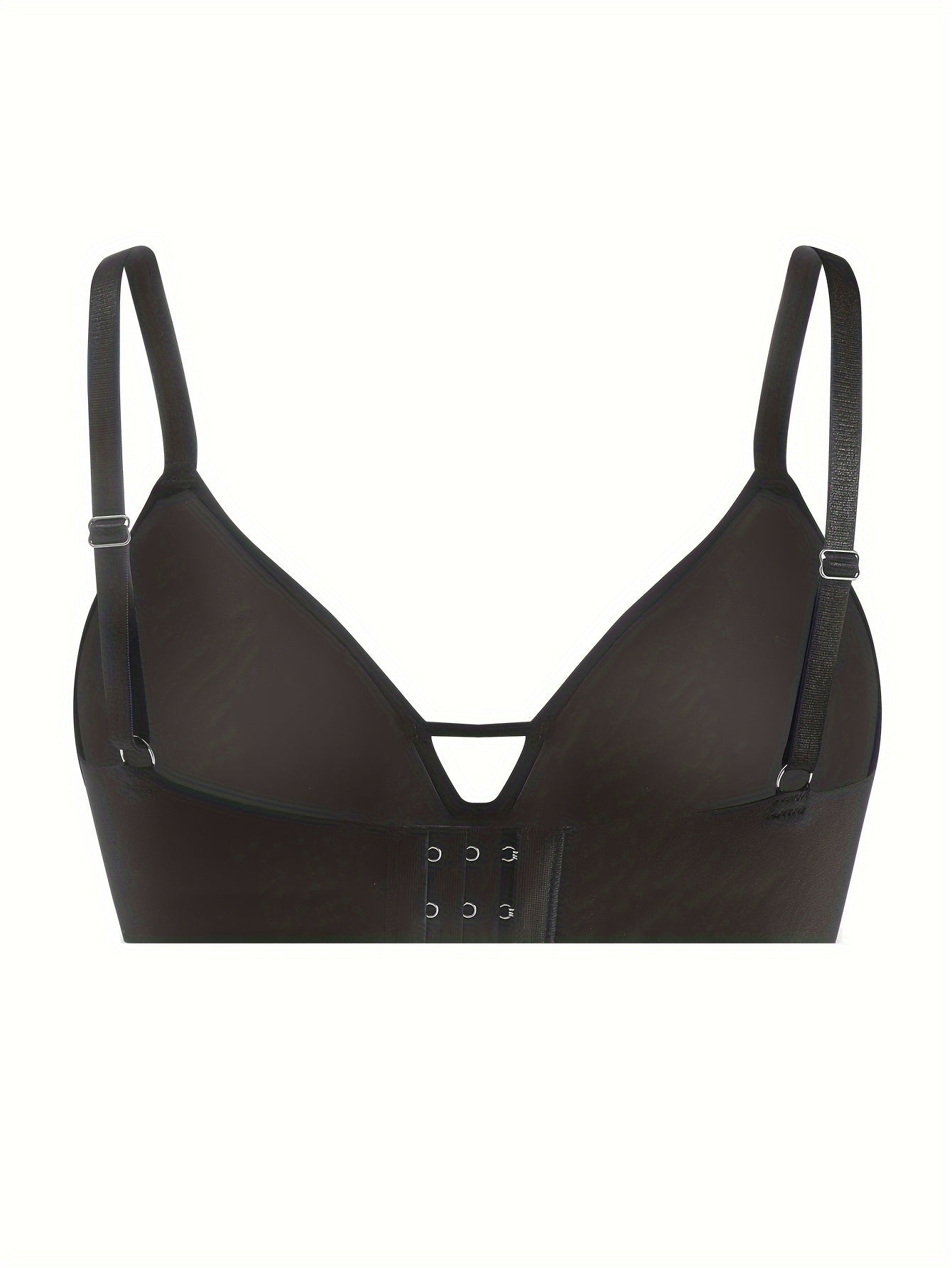 Hollow Out T Shirt Bra Push Up Bra Women's Lingerie