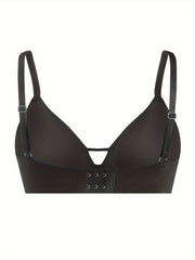 Hollow Out T Shirt Bra Push Up Bra Women's Lingerie