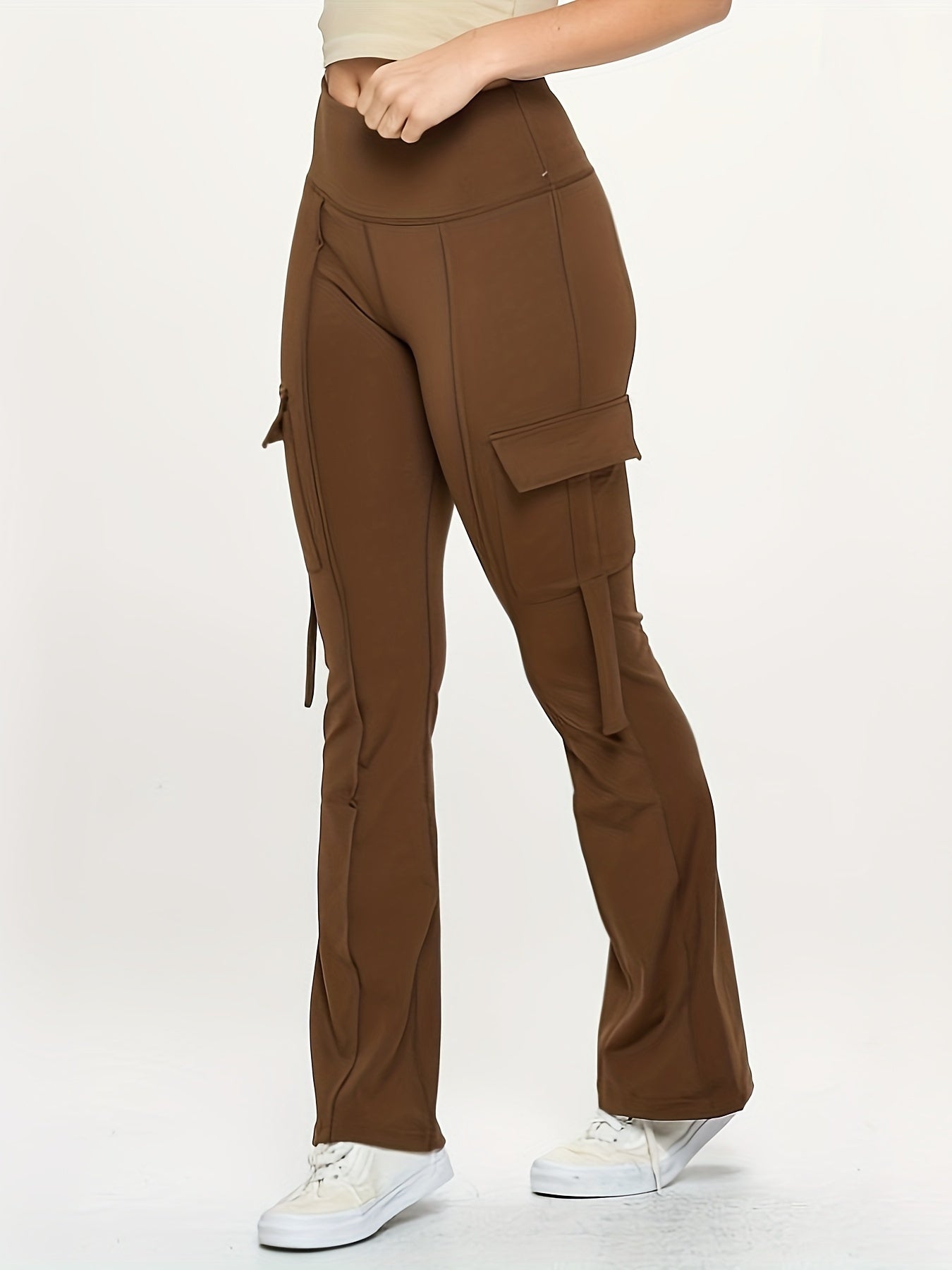  Y2K Tummy Control Cargo Pants
