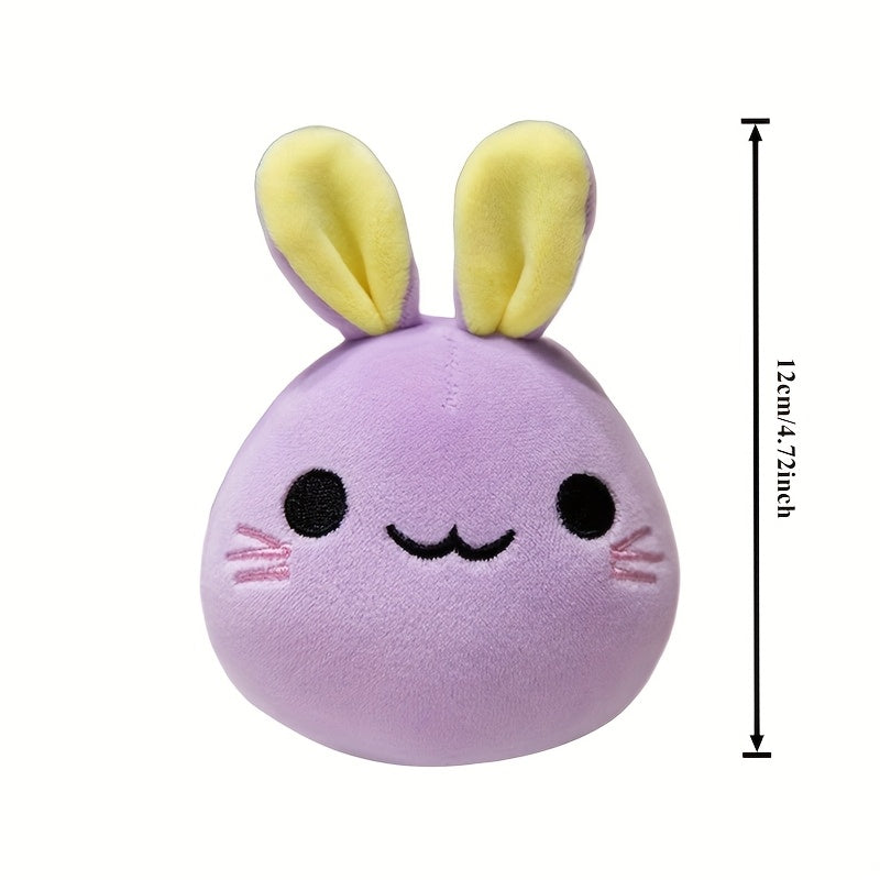 4pcs Mini Bunny Plush Toys Soft Polyester Long Ear Rabbit Plushies