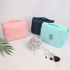 Travel Organizer Bag Dry Wet Separation Striped Green