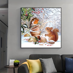 Animal Diamond Painting Kit - Full Diamond Art By Number Embroidery