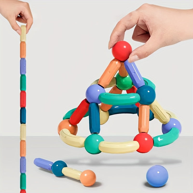 Magnetic Building Blocks For Kids Educational Toys With Changeable Shapes