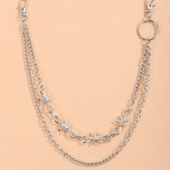 Golden Double Layer Pants Chain Body Jewelry