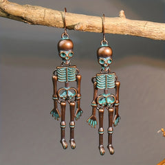Metal Skull Charm Halloween Jewelry Gift