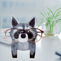Men's Retro Animal Glasses Storage Bracket