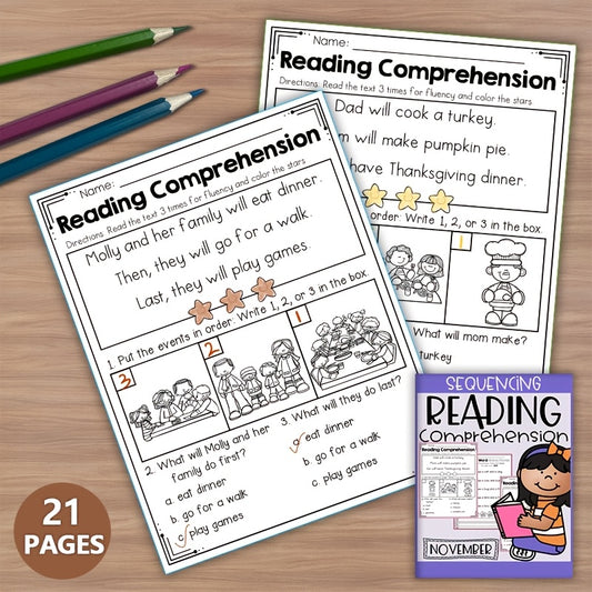Improve Reading Skills with Fun Sequencing Activities Book