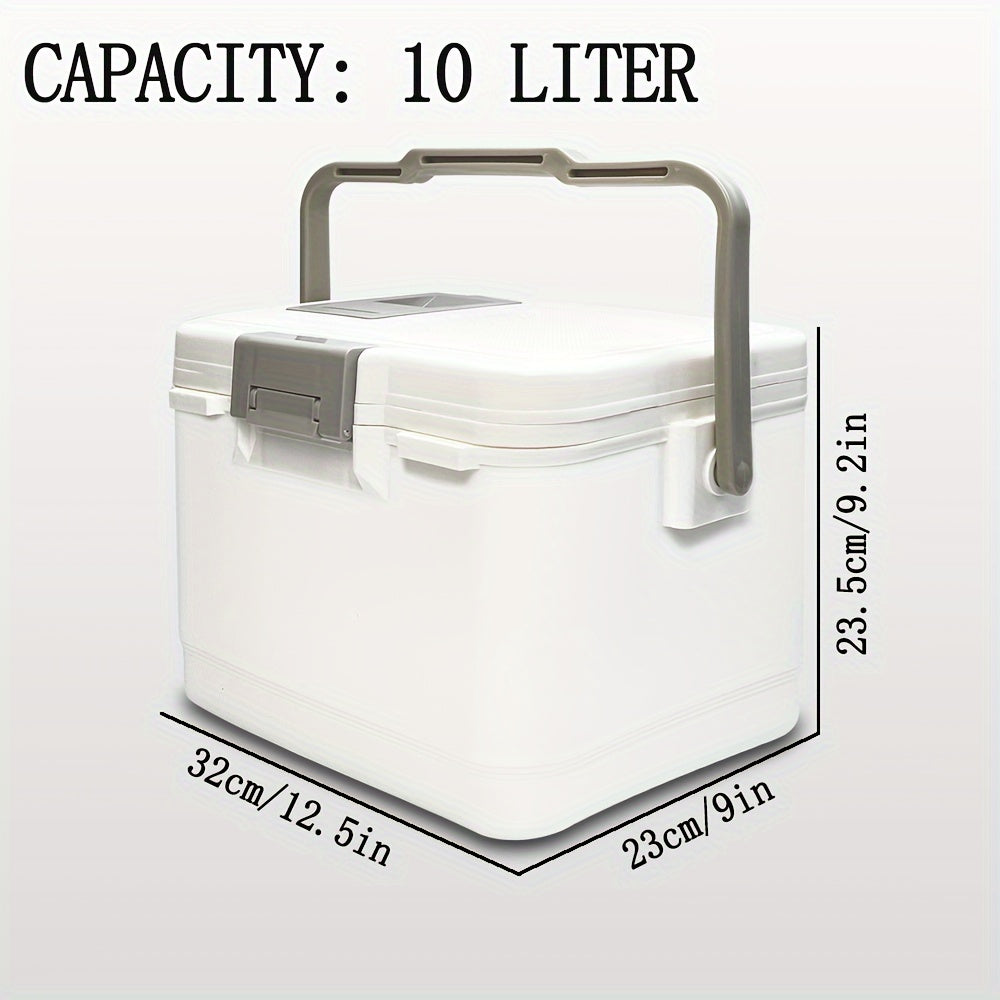 Portable Outdoor Insulated Box for Fishing with Refrigeration and Oxygenation