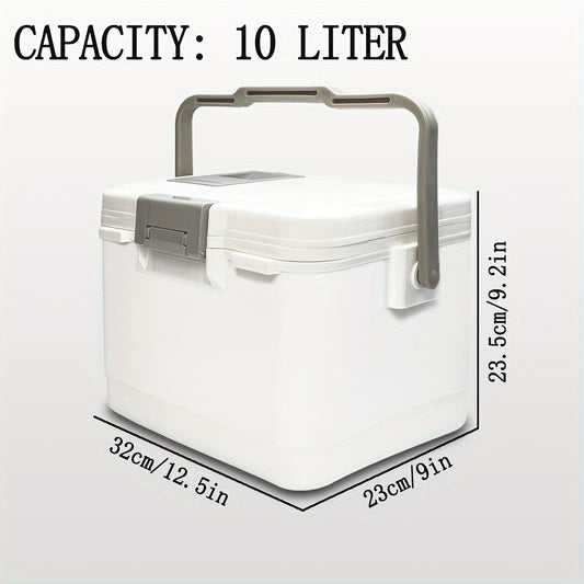 Portable Outdoor Insulated Box for Fishing with Refrigeration and Oxygenation