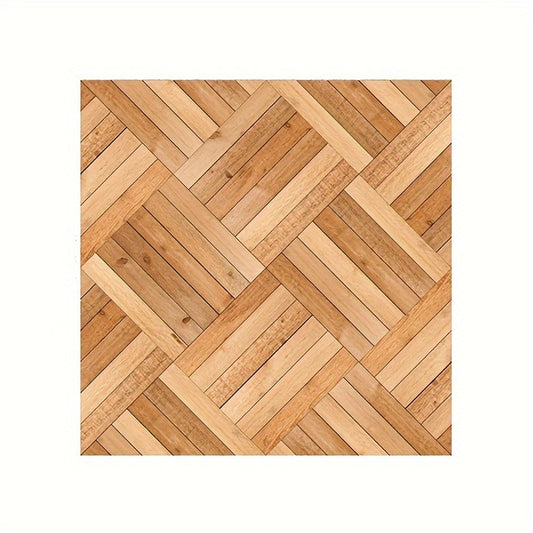 1/12 Dollhouse Grain Floor Wallpaper Tiles Sticker