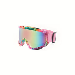 Polarized Ski Goggles with Anti-fog & Windproof Design