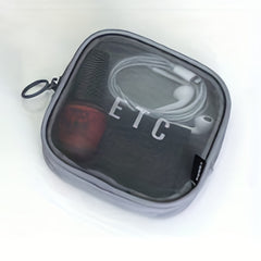 1PC Travel Storage Bag Makeup Toiletry Wash Mini Mesh Zipper Pouch