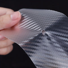 Carbon Fiber Anti Scratch Door Sill Strips - Car Protection Upgrade