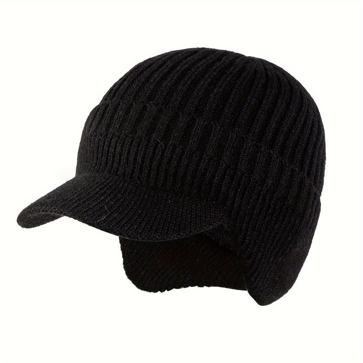 Men's Knitted Cap Winter Outdoor Windproof Ear Protection Warm Hat