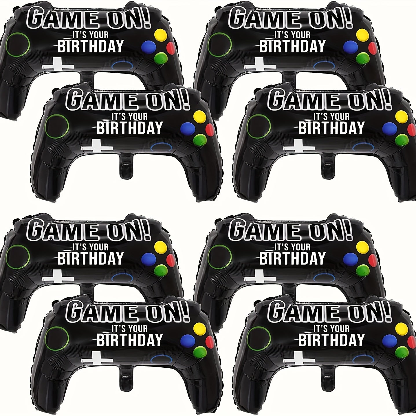 5pcs Video Game Balloons - Perfect for Game Party Decorations