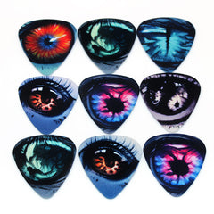 10pcs Mixed Guitar Picks for Electric & Ukulele Players