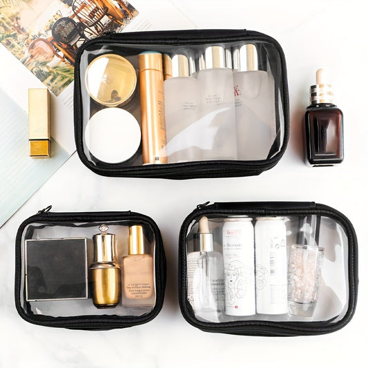 Clear Cosmetic Bag Women Skincare Products Organizer Toiletry Bag