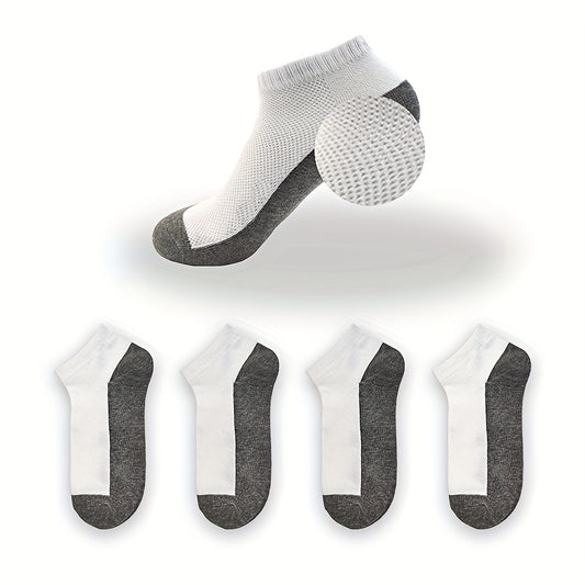 10 Pairs Kids Cotton Ankle Socks for Spring/Autumn Boys Girls 3-15 Years