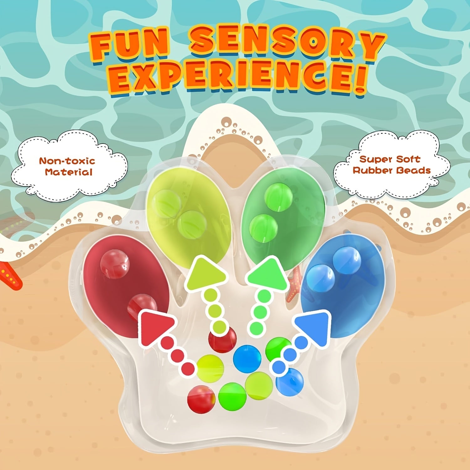 Educational Sorting Toy for Fine Motor Skills