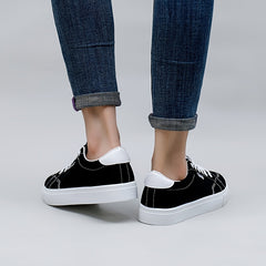 Minimalist Lace up Women's Casual Shoes