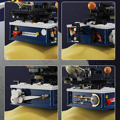 Solar System Puzzle Building Blocks Boys Gift Educational Model