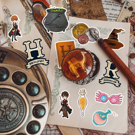 50pcs Cartoon Stickers for Water Bottles Laptops Hydroflasks